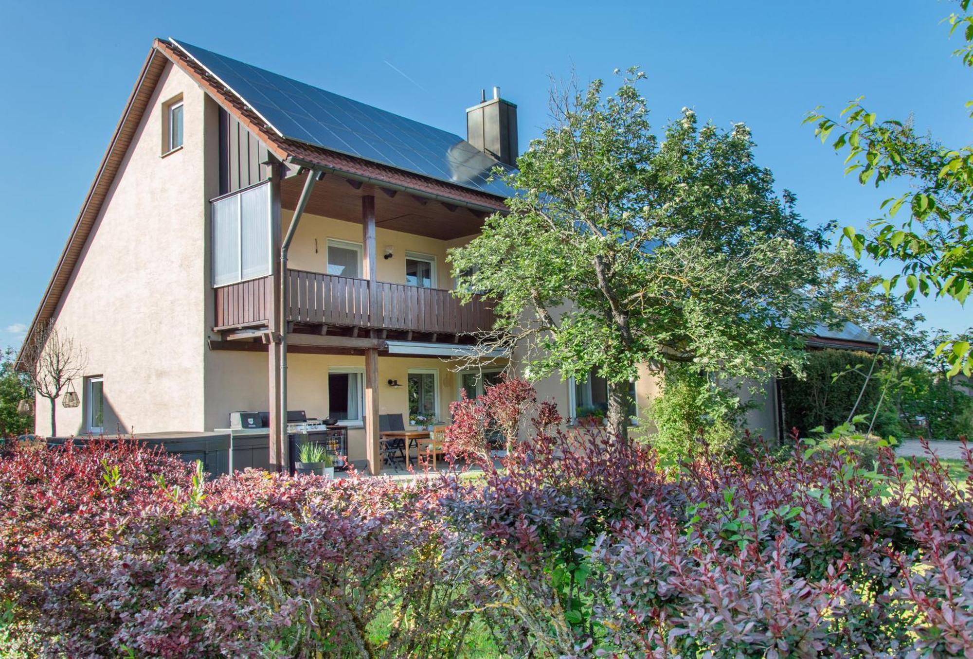 Ferienwohnung Apfelbluete Burgbernheim Exterior photo